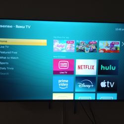 55 Hisense Roku Smart TV  
