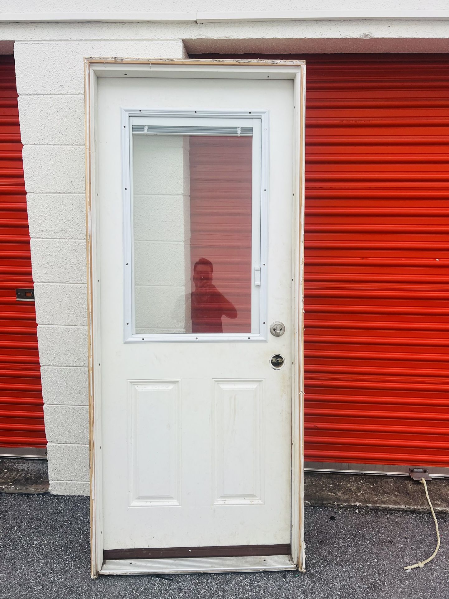 Exterior Door with Frame 32x80