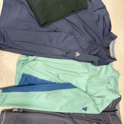 3XL 1/4 Zips And 1 XL Long Sleeve