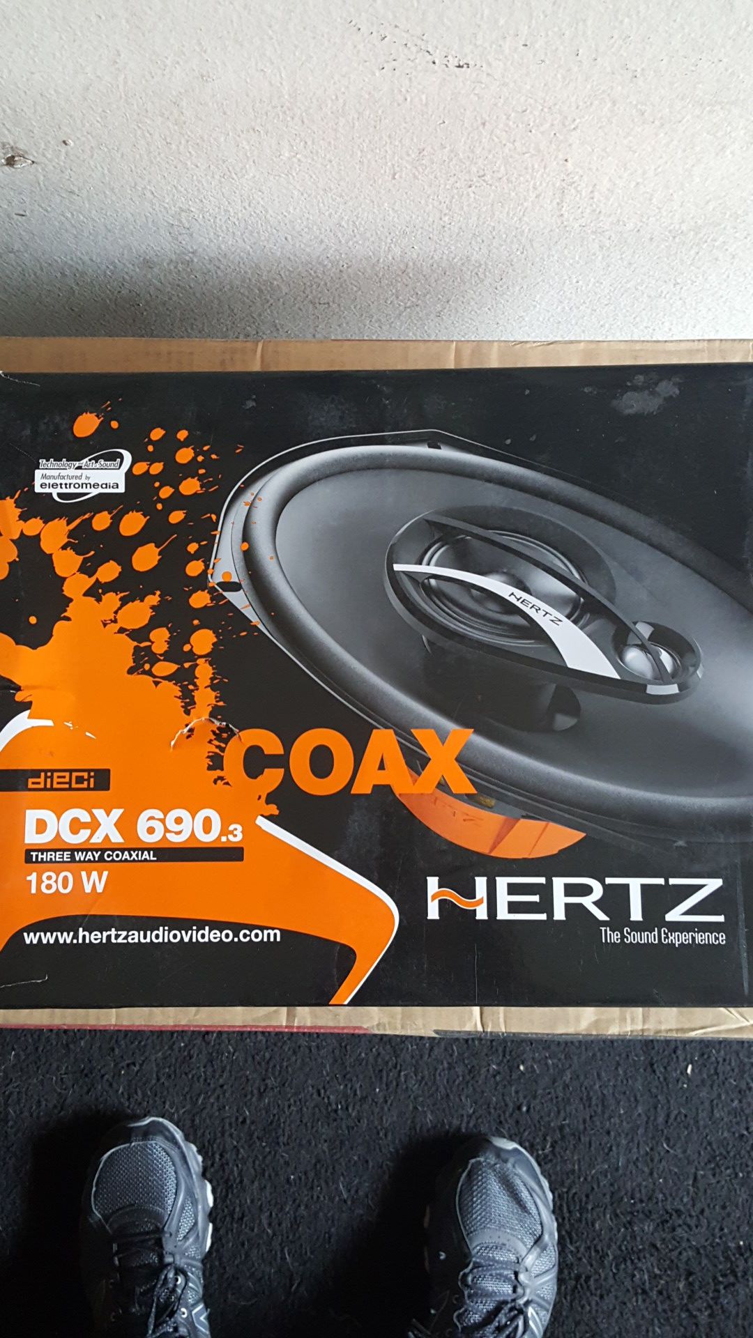 Hertz DCX690.3 Deici 6x9" 90W RMS 3 Way Speakers 4 Ohm (pair)
