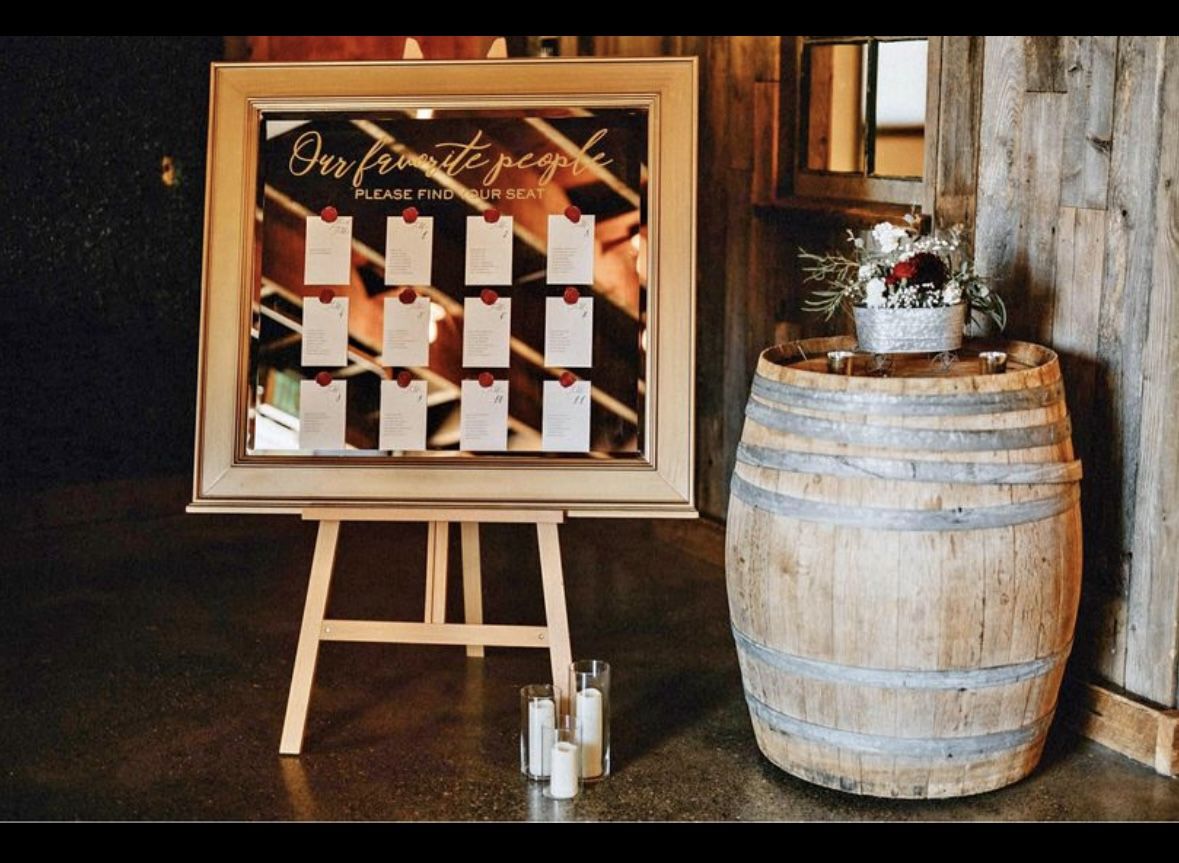 Wedding Decor - Mirror 