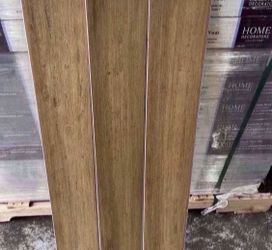 Lifeproof - Strand Woven Mojave 9/32 in. T x 5.2 in. W Waterproof Hand Scraped Engineered Bamboo Flooring