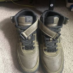 Olive Green Bapesta Sneakers Size 8.5