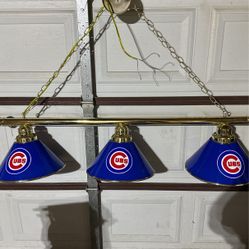 Chicago Cubs Pool Table Lamp