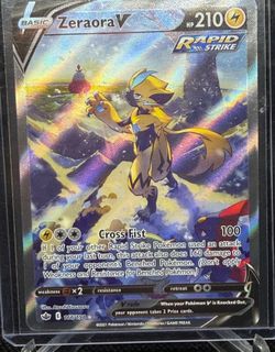 Zeraora V Pokemon card