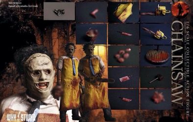 Why Studio 1/6 Chainsaw Horror Collectible Figure MIB