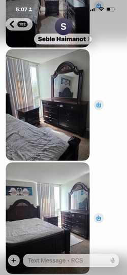 Bed and mattress