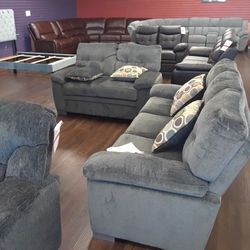 New Sofa And Loveseat