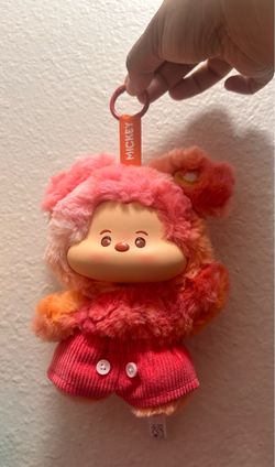 Disney x Miniso Mickey Head In The Clouds Plush Keychain ☁️✨