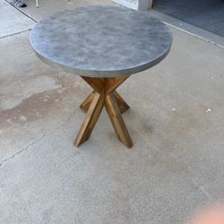 Stone Top Small Table 