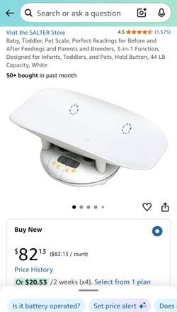 baby scale/weight machine