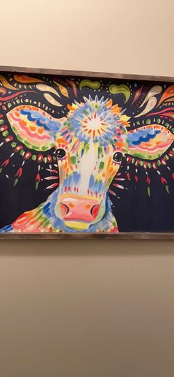 Cow picture 33 x 25