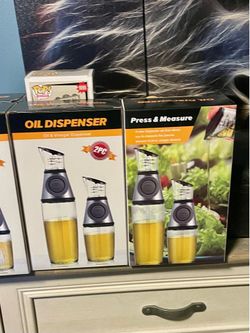 Oil and vinegar dispenser sets