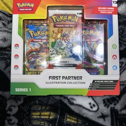 Pokémon First Partner Illustration Collection Series 1