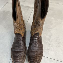 Nocona Chocolate  Caimán size 10.5 