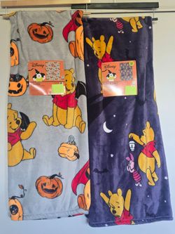 🎃 Winnie The Pooh Halloween Blankets 🎃