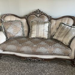 Sofa With Cushions 