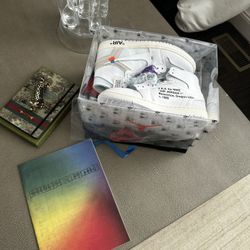 Nike Air Jordan 1 Retro Virgil Abloh Archive Alaska Size 9.5