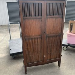 Indonesian armoire wardrobe cabnet