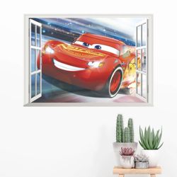 Lightning McQueen Wall Decal