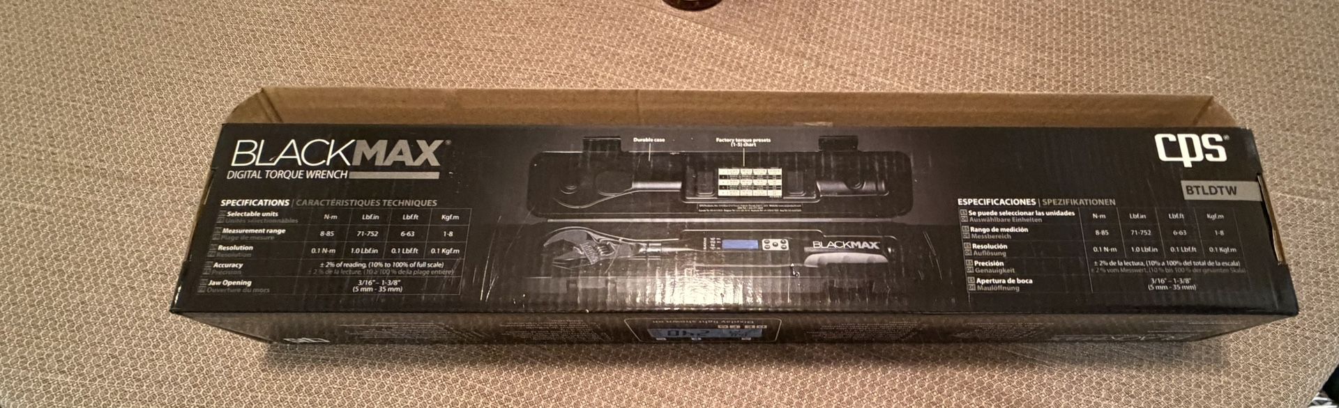 BlackMax Digital Torque Wrench