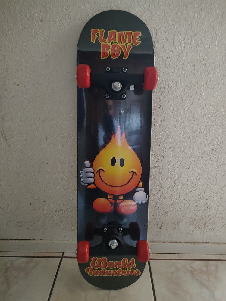 World Industries Flame Boy Skateboard