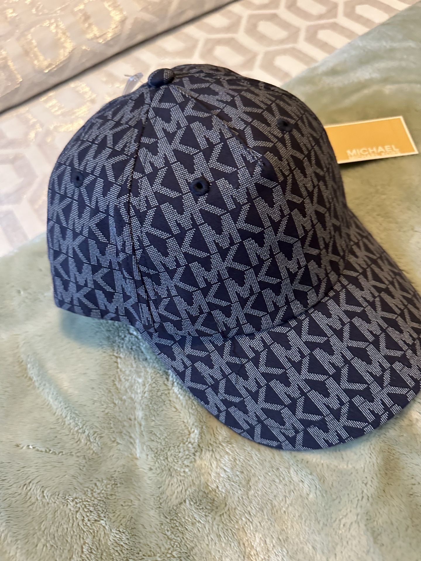 Unisex Michael Kors Navy Blue Baseball Hat One Size 