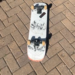 sovrn skateboard With Thunder Trucks And Red Bone Bearings