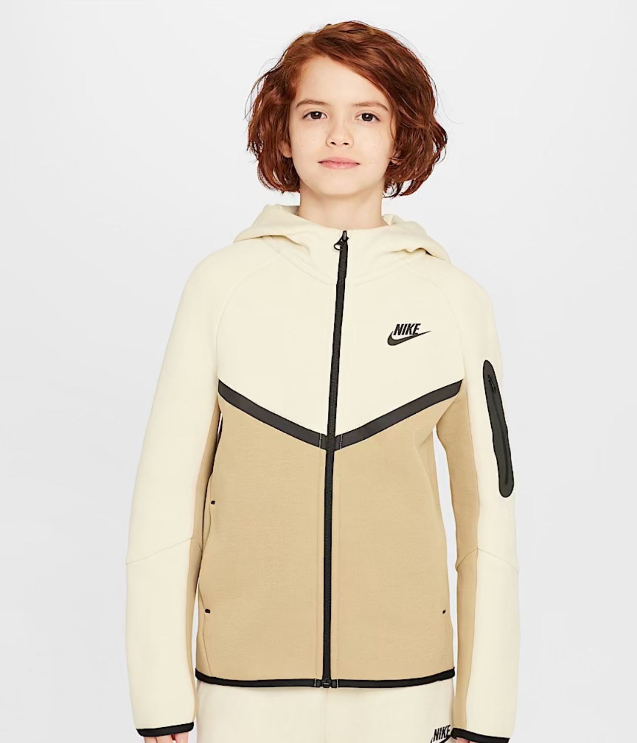 Nike Tech Fleece Full-zip Kids Hoodie HV5867-297 Pants HV5869-297