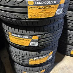 225/40r18 New Land Golden Tires For Sale
