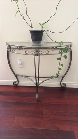 Glass table