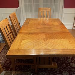 Dining Table And 6 Chairs 