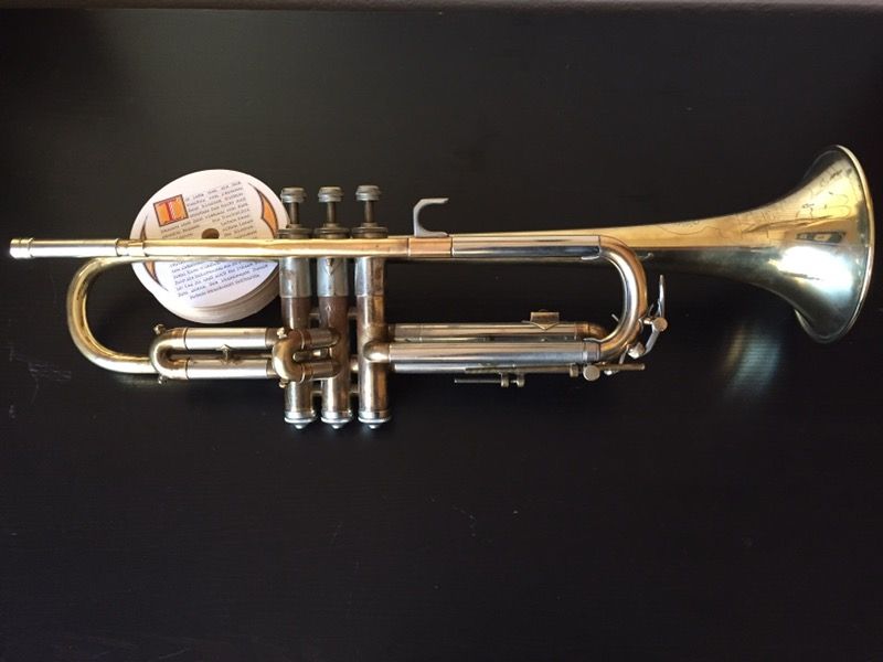 1938 Martin Handcraft Imperial Trumpet- Lion Bell Engraving