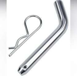 Trailer Hitch Pin & Clip with Grooved Head