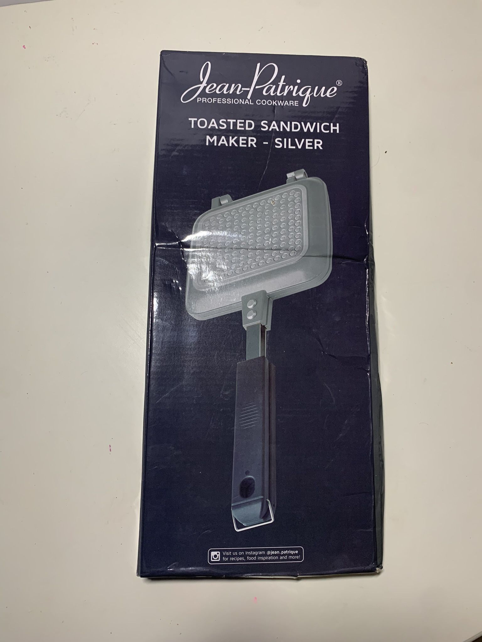 Jean-Patrique Professional Cookware/ Toasted Sandwich Maker (silver)