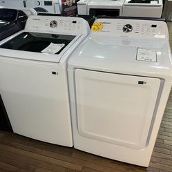 Samsung 4.5cu.ft washer and GAS dryer - ⚫️BLACK NOVEMBER⚫️