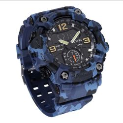 Activa X Invicta BlackOps Digital Camouflage Blue