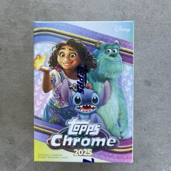 2025 Topps Disney Chrome Trading Card Value Box