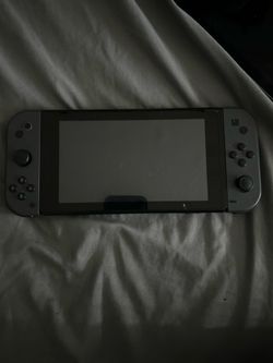 Nintendo Switch with Gray Joy-Cons
