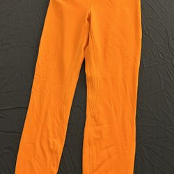 Orange lululemon Leggings 