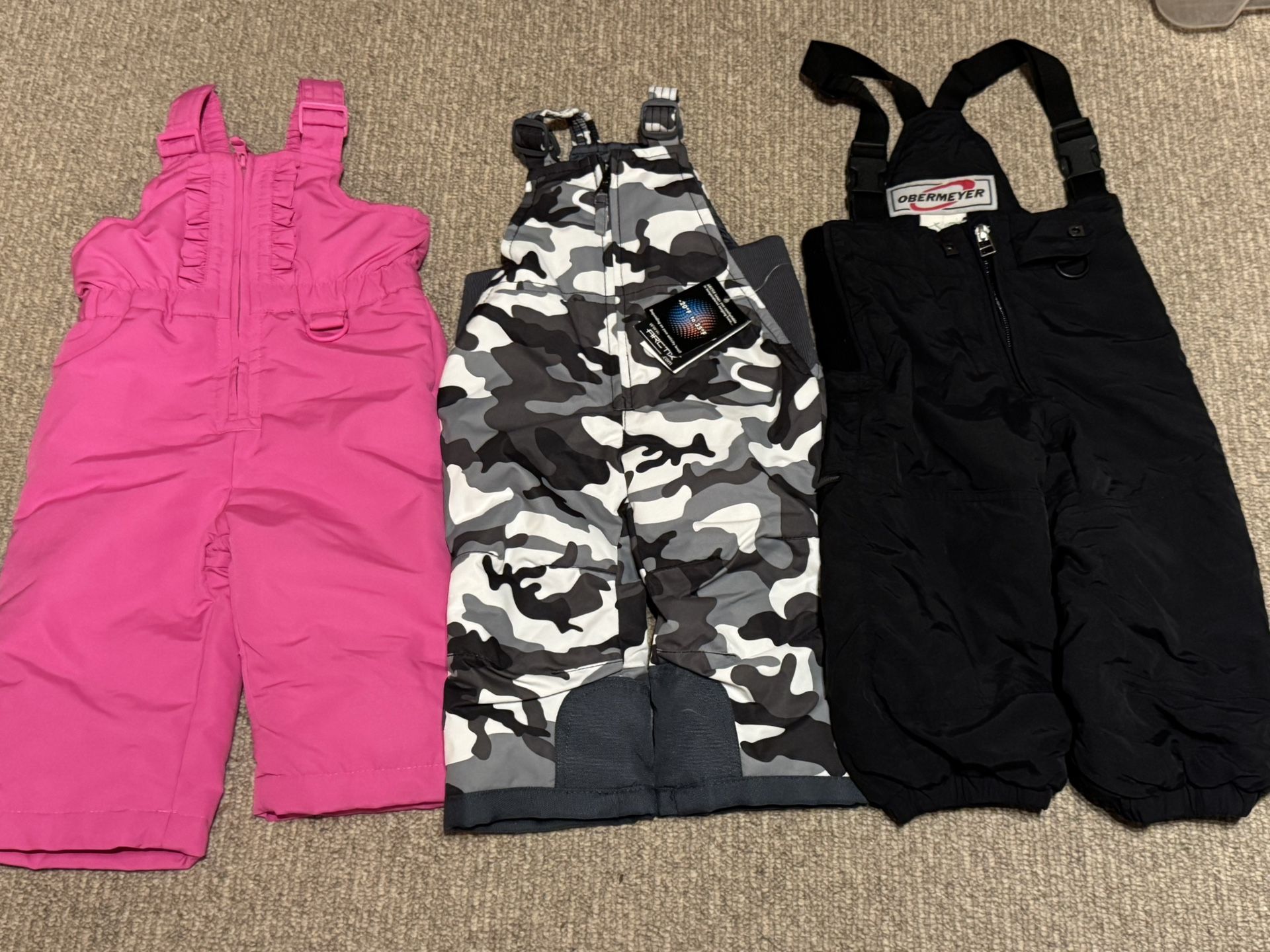12 Month Snow Bibs