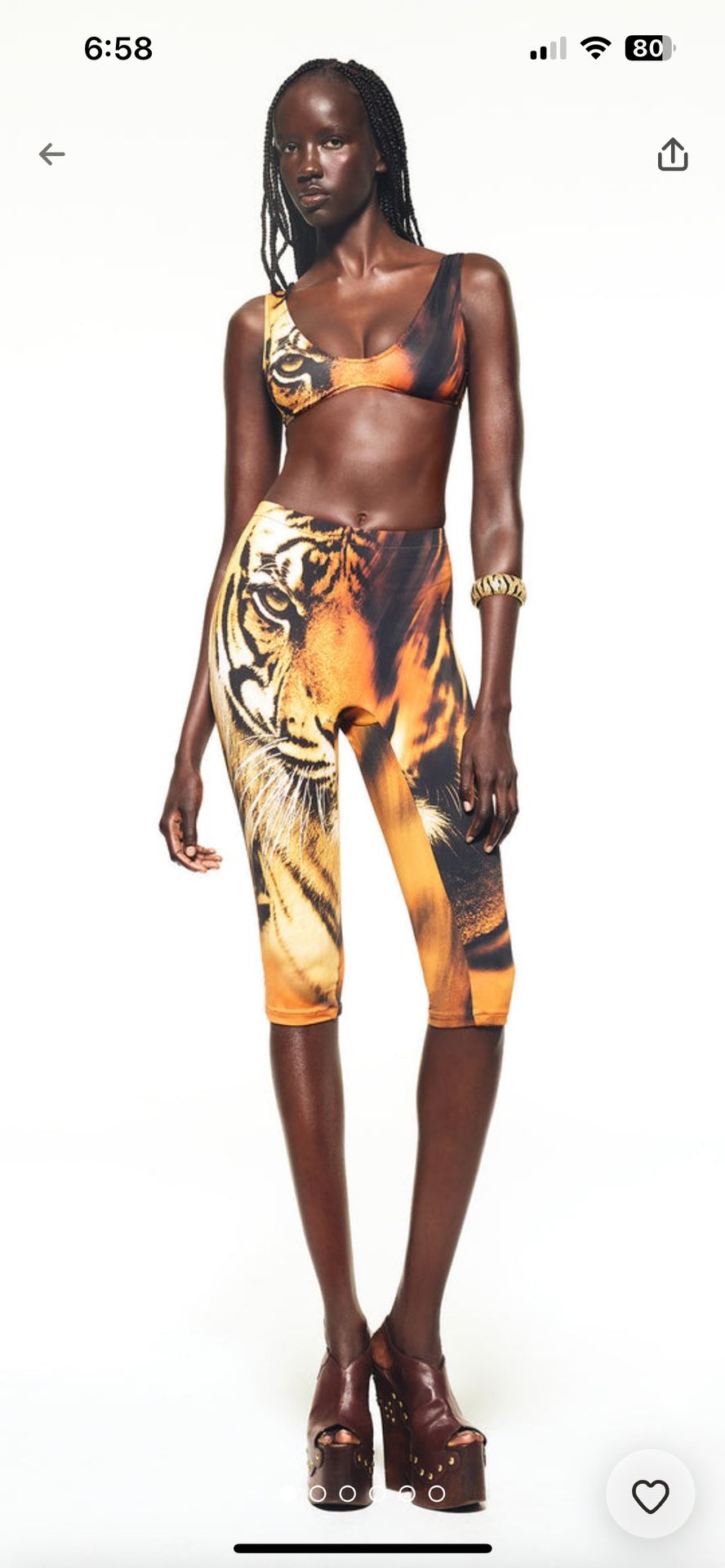 Skims X Roberto Cavalli pants