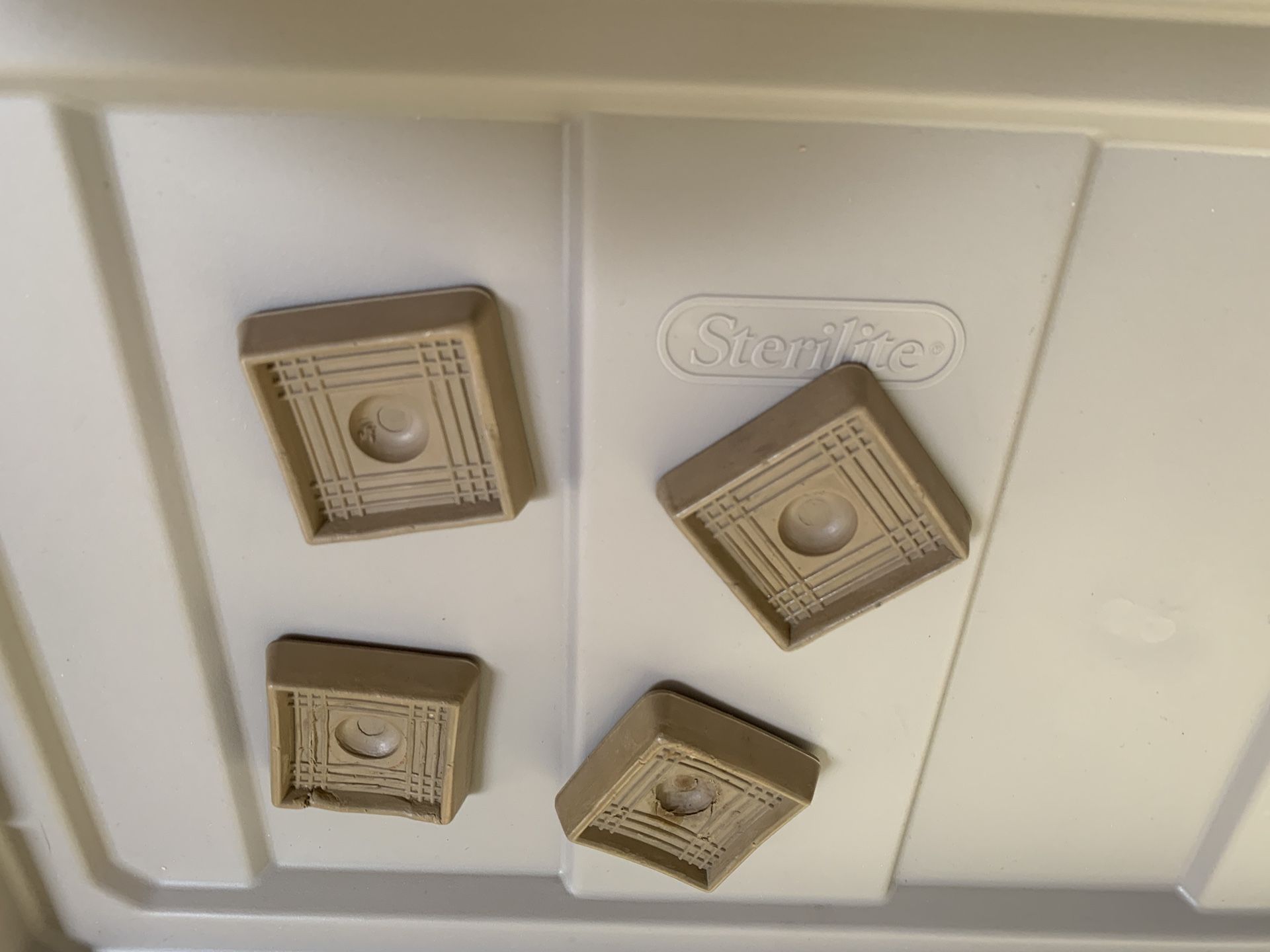 H-1) Floor Protectors For Chairs 1.5x1.5 X,5. $20