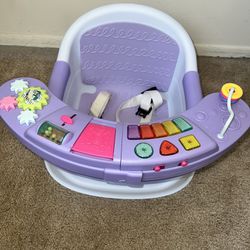 PICK UP TODAY! Moving need gone! Infantino Music & Lights 3-in-1 Discovery Seat & Booster - Lavender