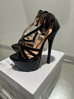 Black high heels
