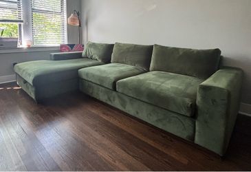 Green couch
