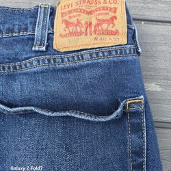 Lot of 3 Levi’s Men’s Jeans - Size 40 Waist (505, 541, 559)