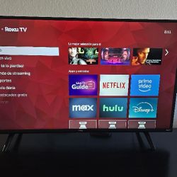 TCL 43" Clase 4-Series 4K UHD HDR Roku Smart TV - 43S431
