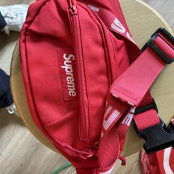 Supreme Red Fanny Pack 