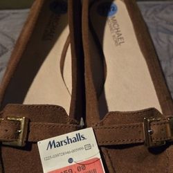 New Michael Kors Suede Flats Sz.7.5